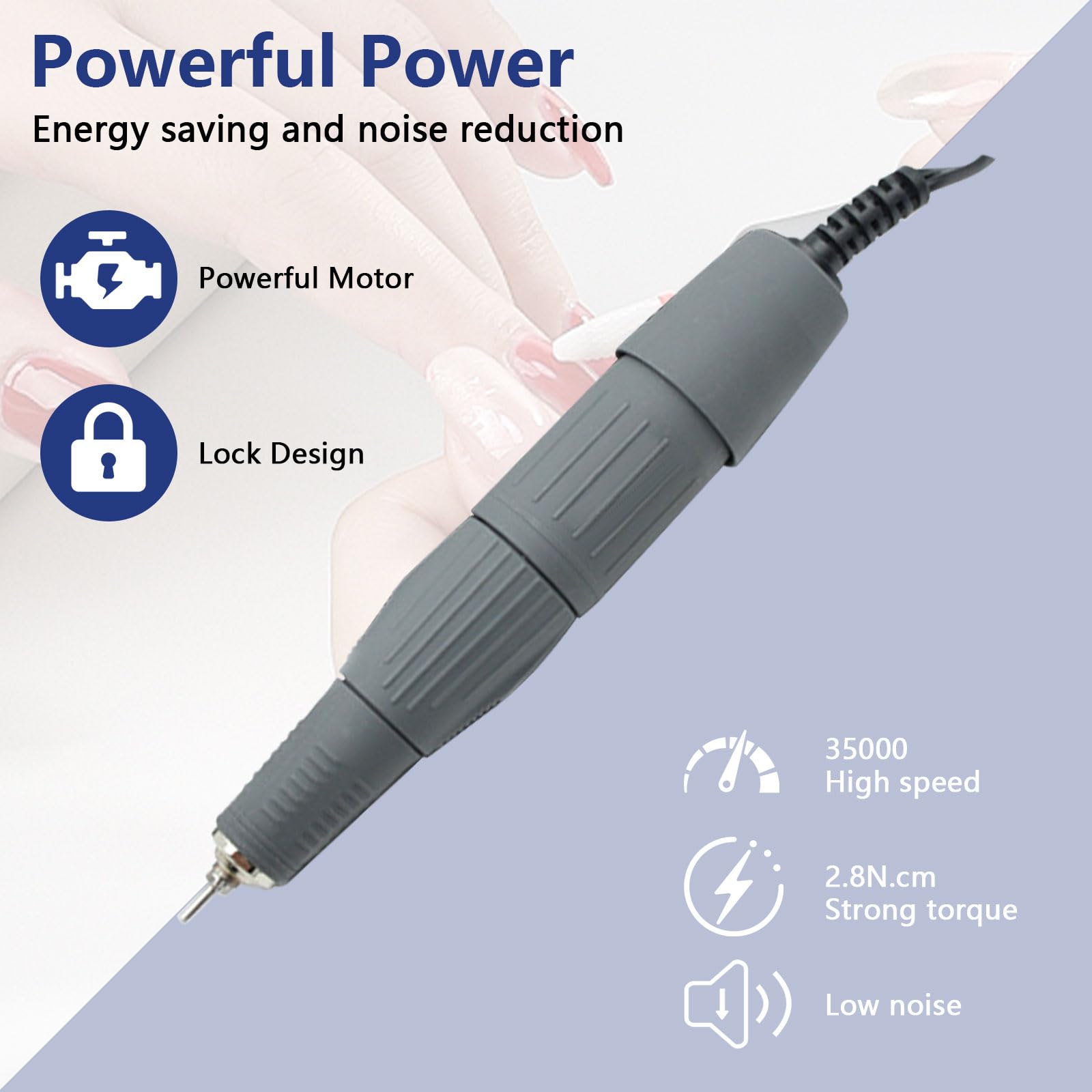 Micromotore Lucidatrice, Lucidatrice Da Laboratorio Per Gioielli, 65 W, 220 V, Micromotore Elettrico, 35.000 Giri/Min, Smerigliatrice Elettrica Per Gioielli Da Laboratorio, Ceramica E Lavori Su Vetro