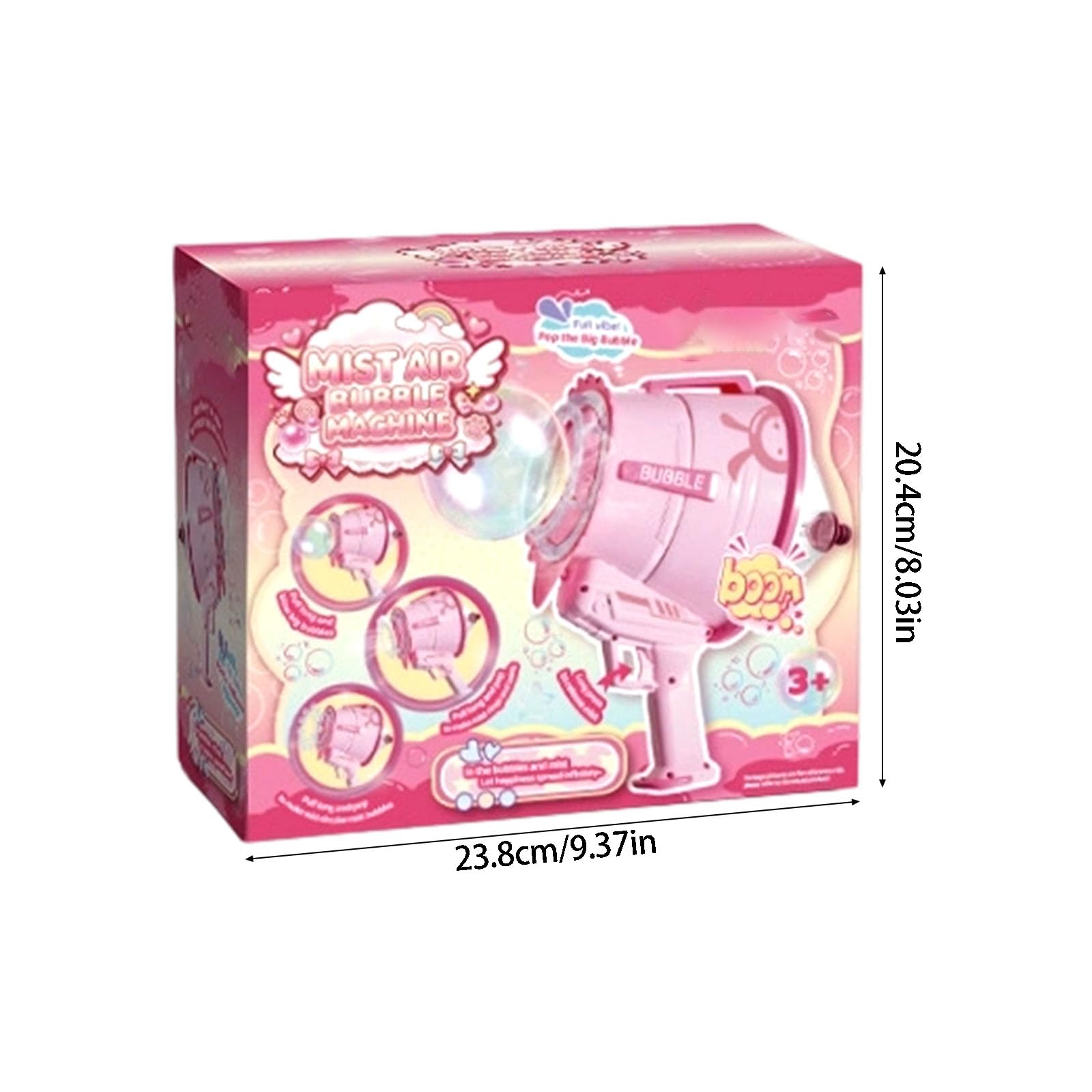 Set di giocattoli per bolle di sapone per 3 anni, A