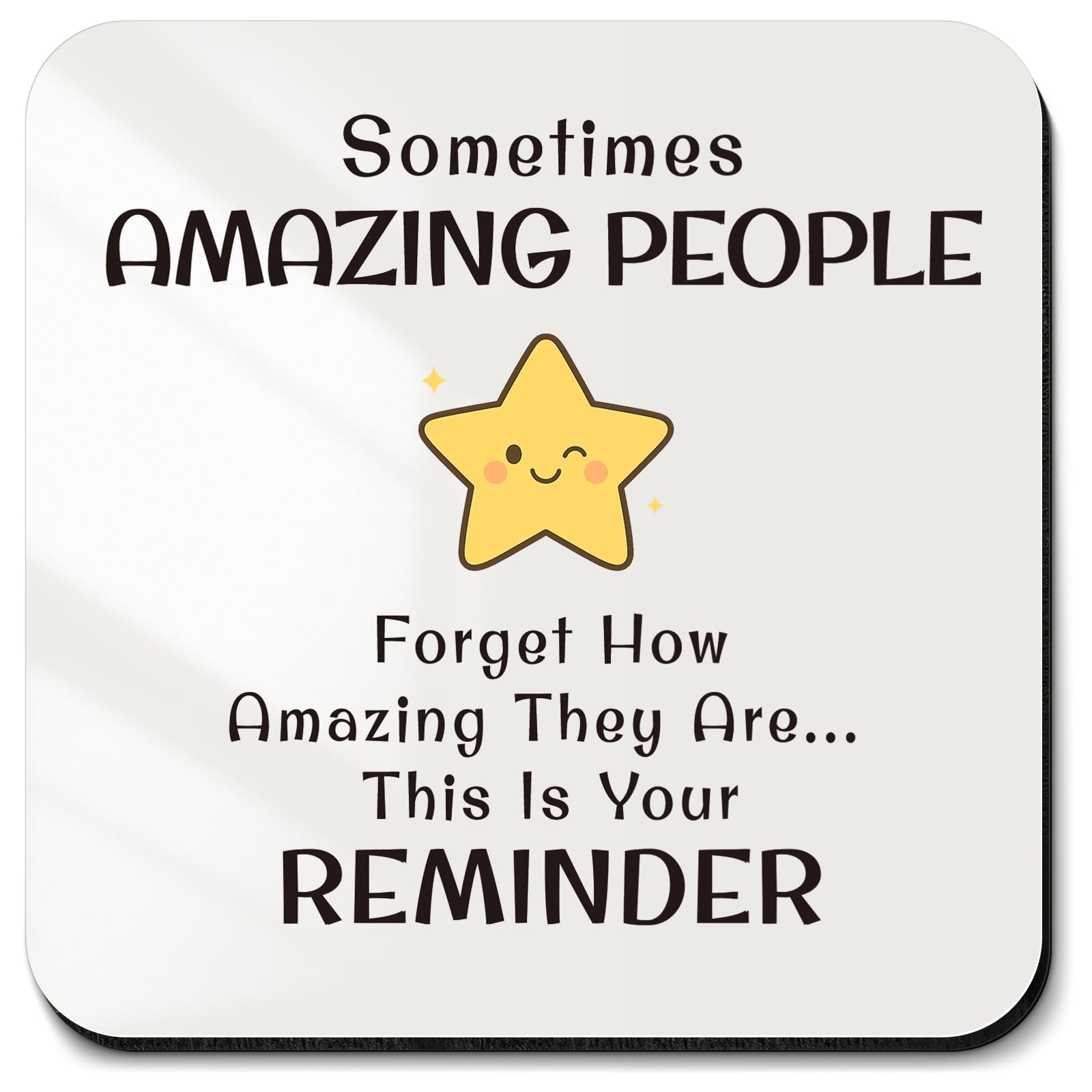 YISCOKO Coaster Thank You Leaving Gifts for Colleagues,Congratulations Gifts,Birthday Gift for Women,Teacher