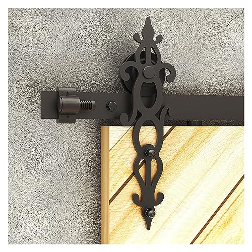 Kit de quincaillerie pour porte de grange coulissante double panneau