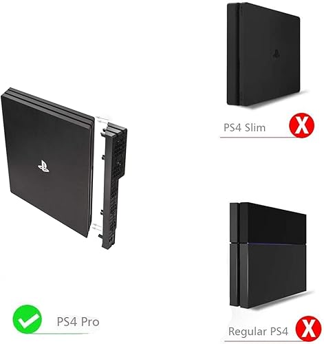 Miniatura 7 de Linkstyle Cooling Fan for PS4 PRO, USB External Cooler 5 Fan Turbo Temperature Control Compatible with Sony Playstation Pro Gaming Console