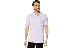 Light-Purple Polo Shirt: Classic Men's Staple for Refined Style