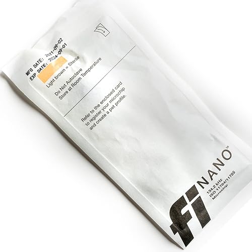 Miniatura 3 de Microchip para perros, 1 paquete, registro gratuito de por vida, escaneable universalmente, tamaño pequeño.