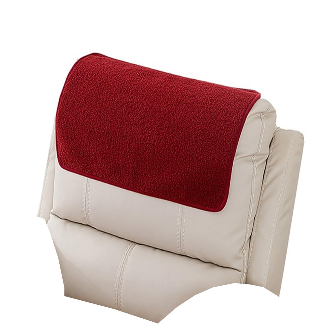 Miecoae Sofa Armchair Covers Armrest Headrest Slipcovers Recliner Chair Arm Cover Armchair Cover for Leather Sofa Couch Protector(1875,No Pocket 1 piece)