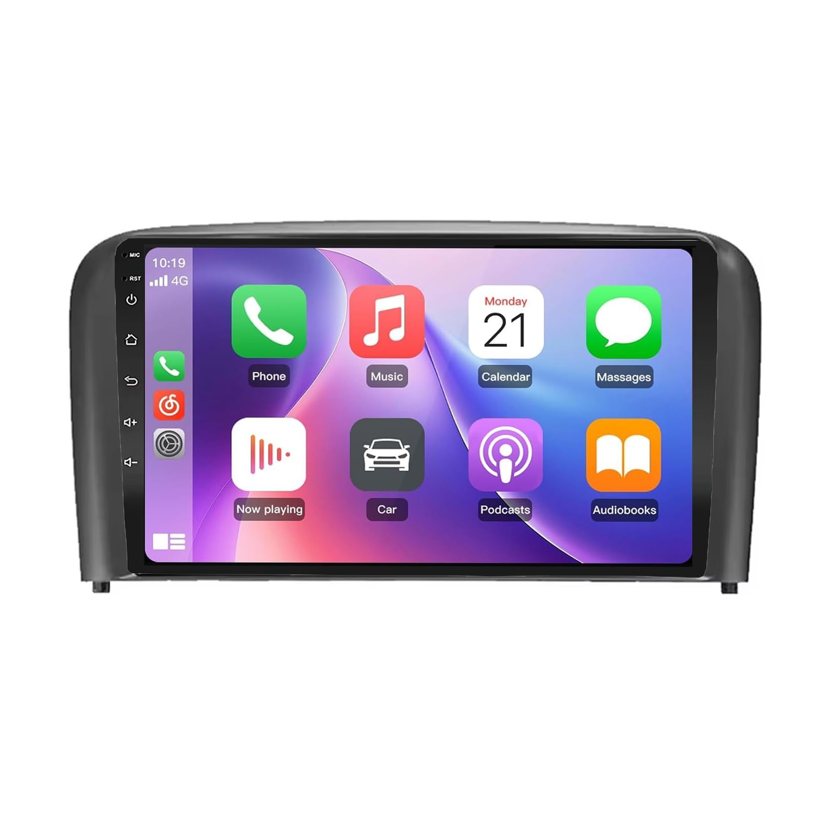 BCBSYCJP Car Radio with Wireless CarPlay Android Auto for 9 Inch Stereo Mirror Link Bluetooth with Android Auto Carplay Wireless WIFI FM GPS,8 Core 6G+128G