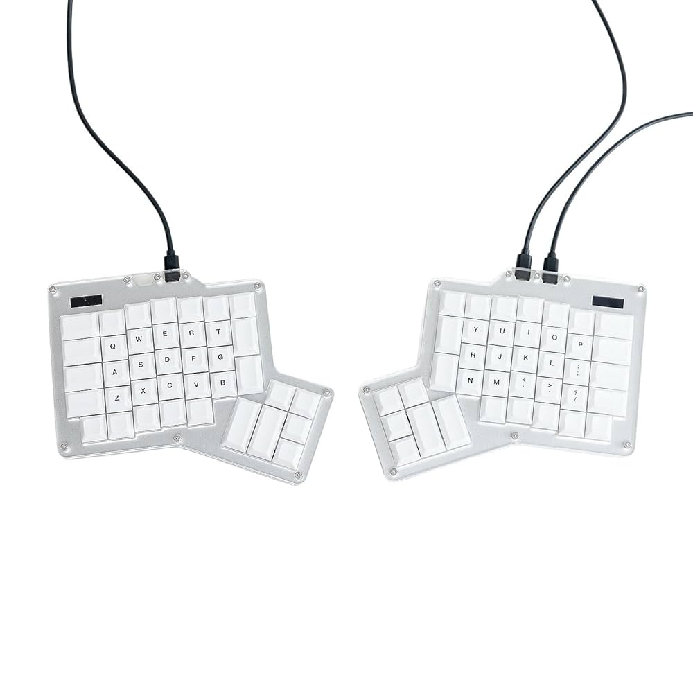 キーボード ErgoDox EZ printed White Gateron Red ErgoDox EZ Shine review: ergonomic keyboards deserve a