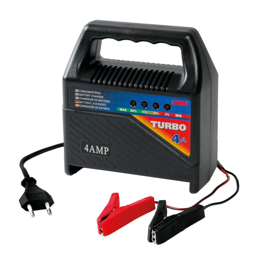 Lampa 70104 Turbo 4 A, caricabatteria 12V