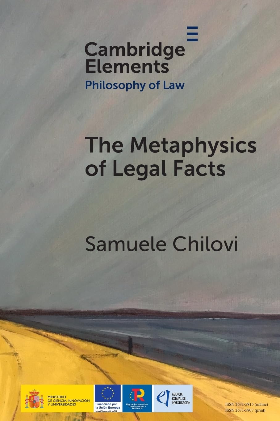 The Metaphysics of Legal Facts (Elements in Philosophy of Law)