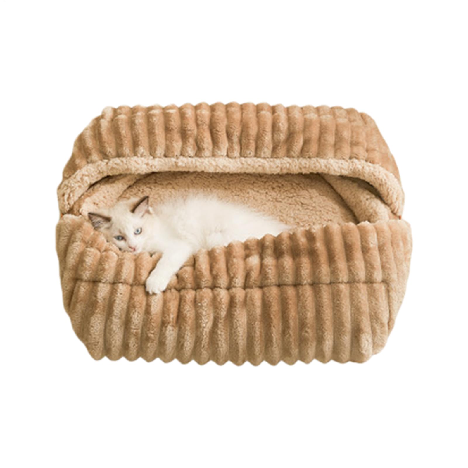 Coussin d'intérieur pour chat rembourré et isolant contre le froid du sol