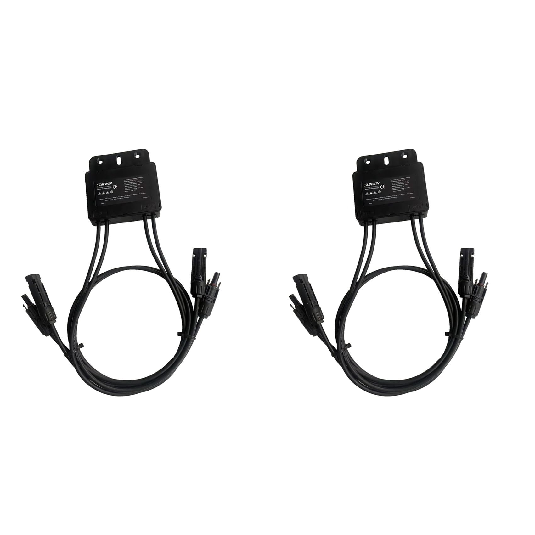 2 ottimizzatori di potenza MPPT 600 W fotovoltaico Solare Ottimizzatore di potenza PV Funzione ottimizzatore solare 600 W