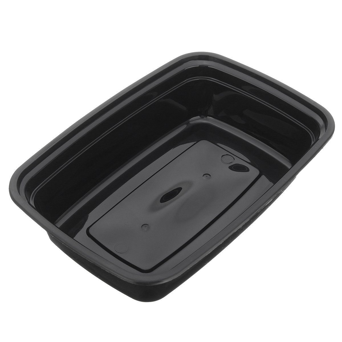 10 szt. 1000 ml Bento plastikowe pudełko na lunch do przygotowywania posiłków pudełko do przechowywania żywności pojemnik pokrywka pudełko do kuchenki mikrofalowej