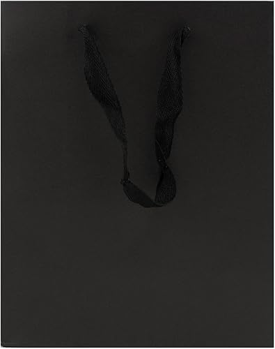 Miniatura 3 de JAM Papel Heavy Duty Kraft bolsas de regaloSe Vende por unidad, 673HDbl, Negro, 1