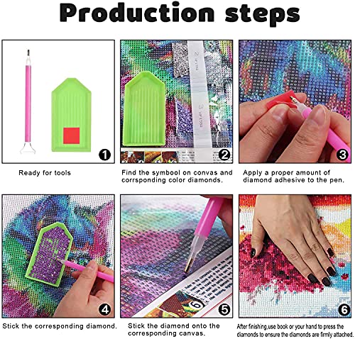 Bysincy 5D DIY Diamond Painting Kits for Adults Cross 12x16inch,Round Full Drill Beads Diamond Art Dots Craft Set,I can do All Things Through Christ who Strengthens me by Bysincy - Used condition - Image 6