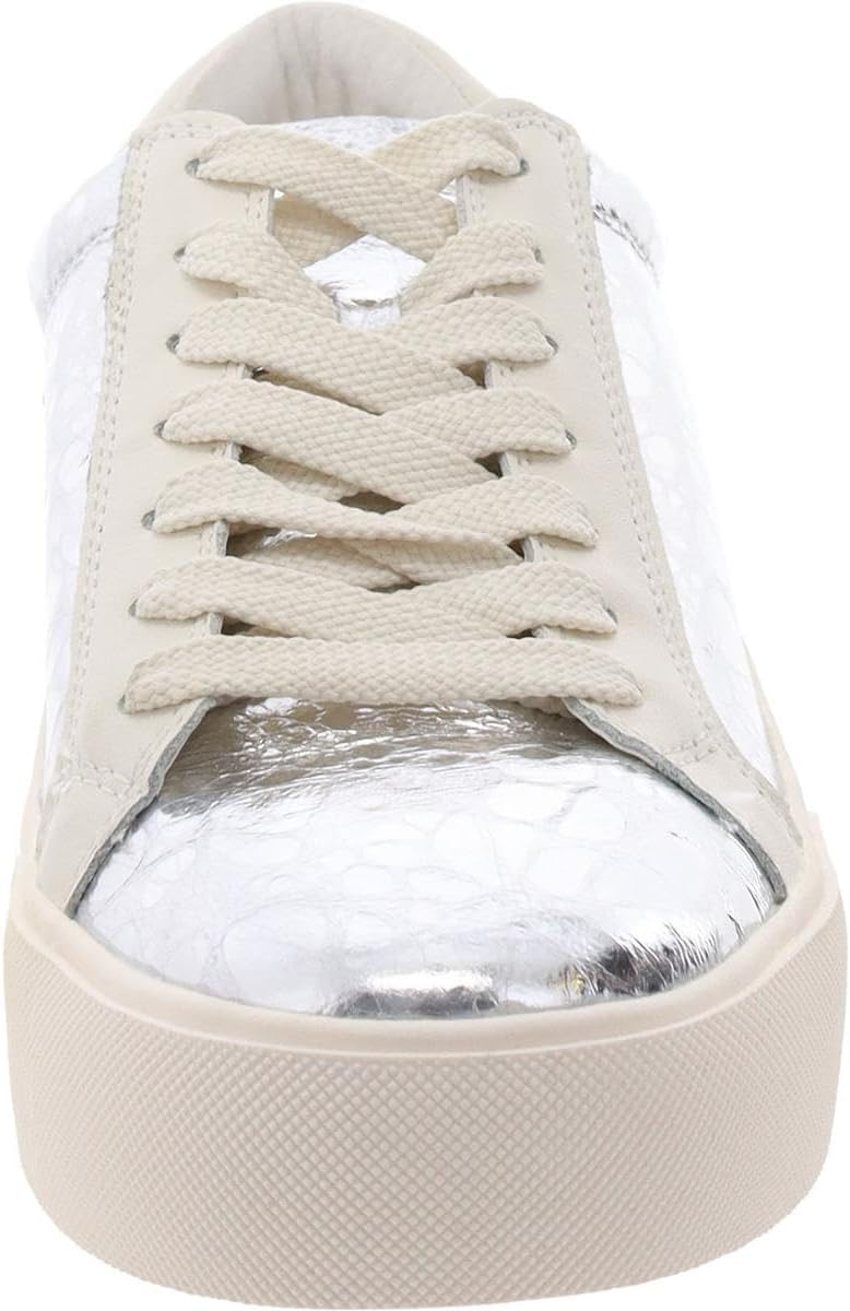 Dolce Vita Womens Zayn 360 Leather Lace-Up Casual and Fashion Sneakers | Casual Shoes image 2