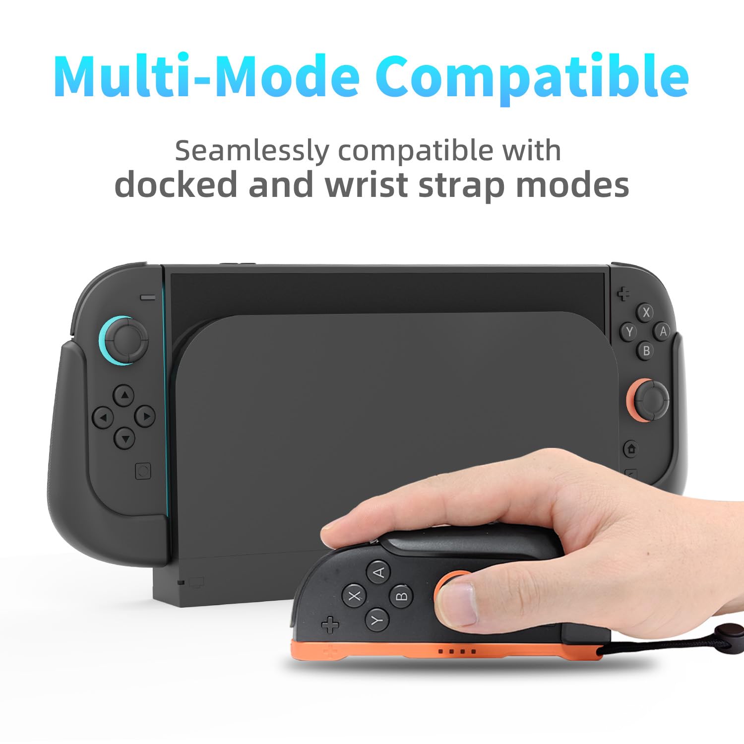 MystiForge Split Grips for Nintendo Switch 2 Joycon 2 – Ergonomic