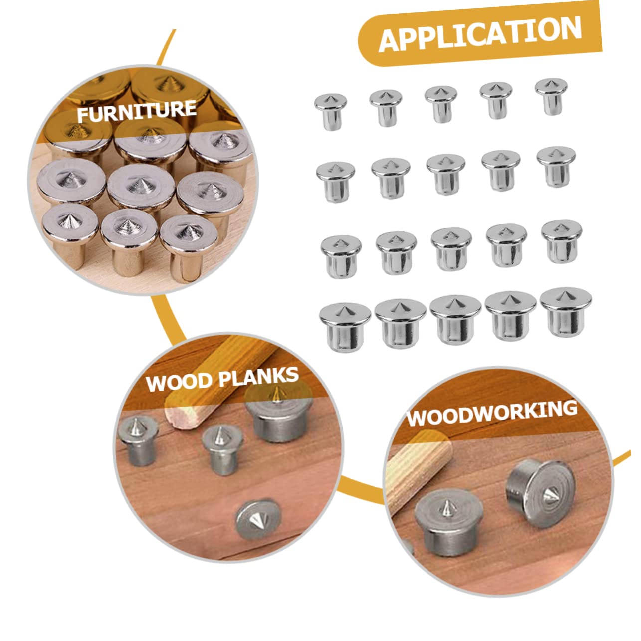 OUNONA 3sätze Dowel Pin Wood Marker Dübel Ausrichtungswerkzeug Für Präzise Bohrlöcher Teilig Für Möbelbau Und Holzverarbeitung