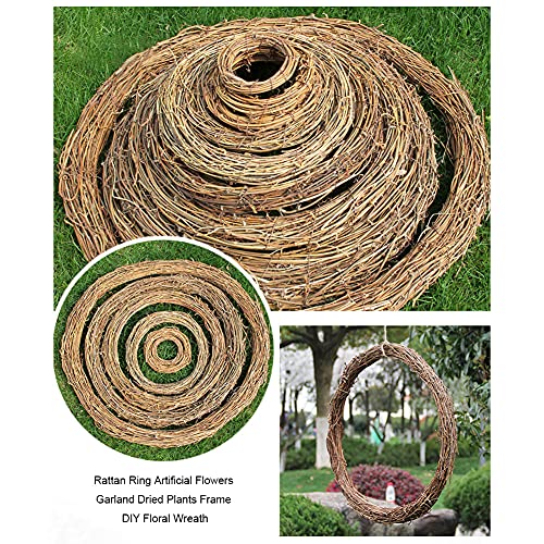 Demiawaking Ghirlanda in Rattan Naturale Corona