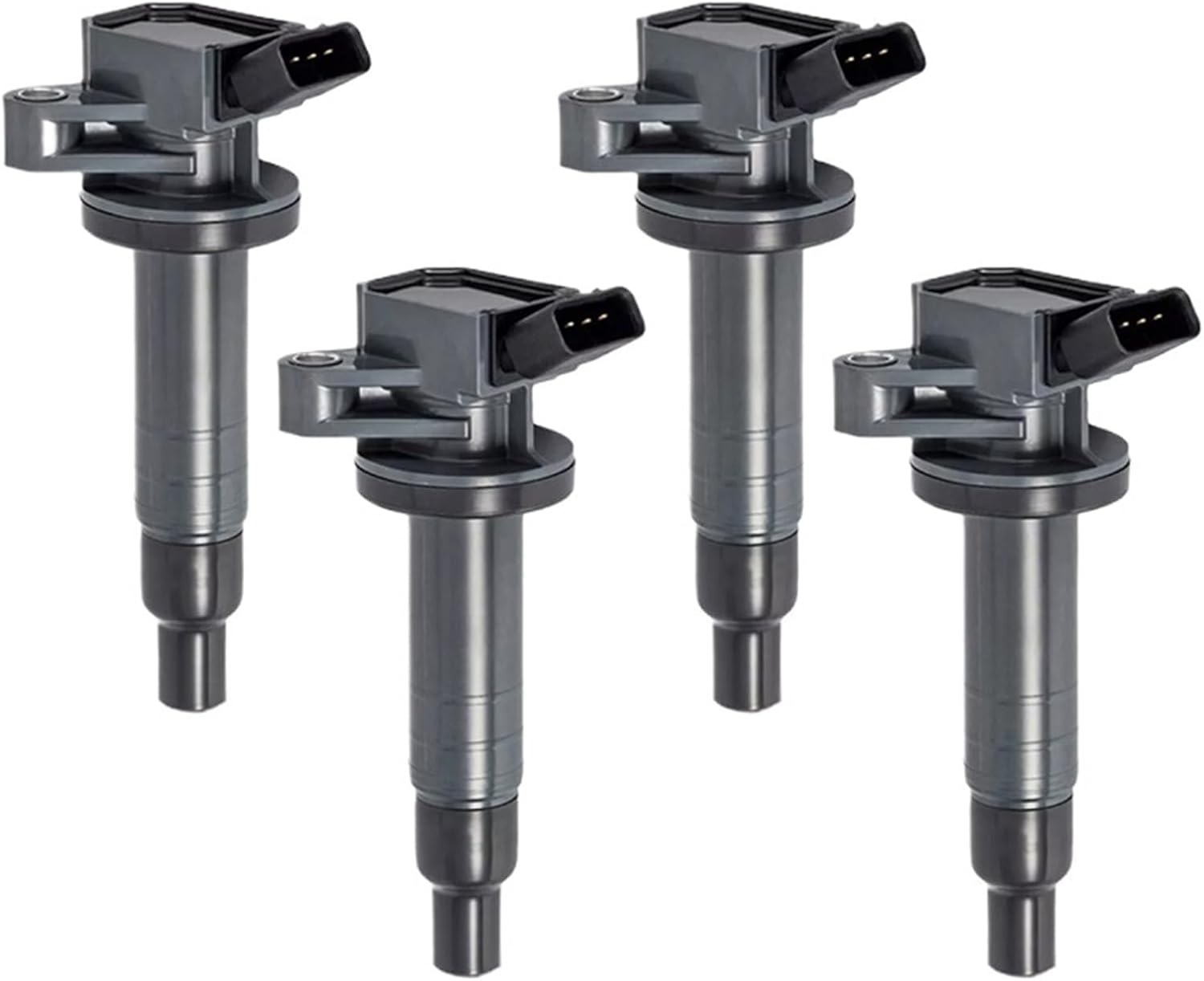Denso Ignition Coil Compatible With 2000-2008 Toyota Pontiac Chevrolet 1.8L 90919-02239-Corolla 1.8L UF247 Denso 673-1300(90919-02239 4pcs)