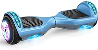 Vista 4 de LIEAGLE Hoverboard, 6.5" auto equilibrio scooter Hover Board con ruedas luces LED para niños adultos