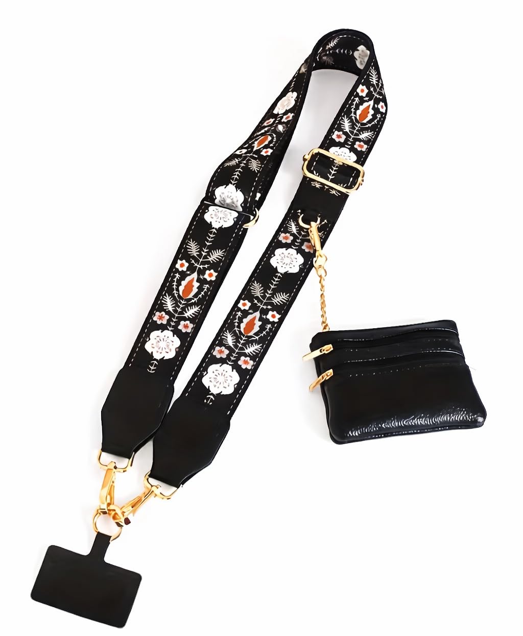 IshanyaLiving Multipurpose Phone Lanyard Strap with Card Holder Pouch, Adjustable Crossbody Strap for mobile phone, Mobile Charm, Mobile lanyard For Camera, Guitar, Handbag & Purse-image-45
