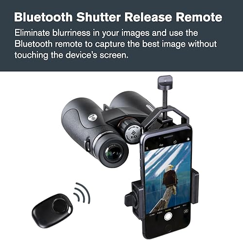 Vista 10 de Celestron Adaptador de teléfono inteligente para telescopio, binoculares y visores de detección - Captura imágenes y video a través de su óptica