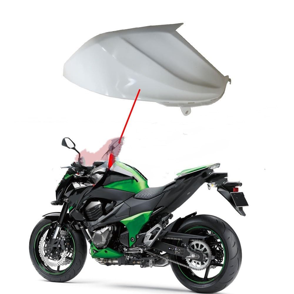 para Kawasaki para Z800 2013 Tanque Combustible Sin Pintar Placa Lateral Izquierda Y Derecha Carenado Inyección ABS Tapa Depósito Combustible(Unpainted a Pair)