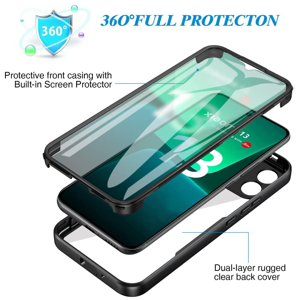 Xiaomi 11 Lite 5G ブラック ガラスフィルム　スマホケース付 Amazon.com: for Xiaomi Mi 11 lite 5G Case with Screen