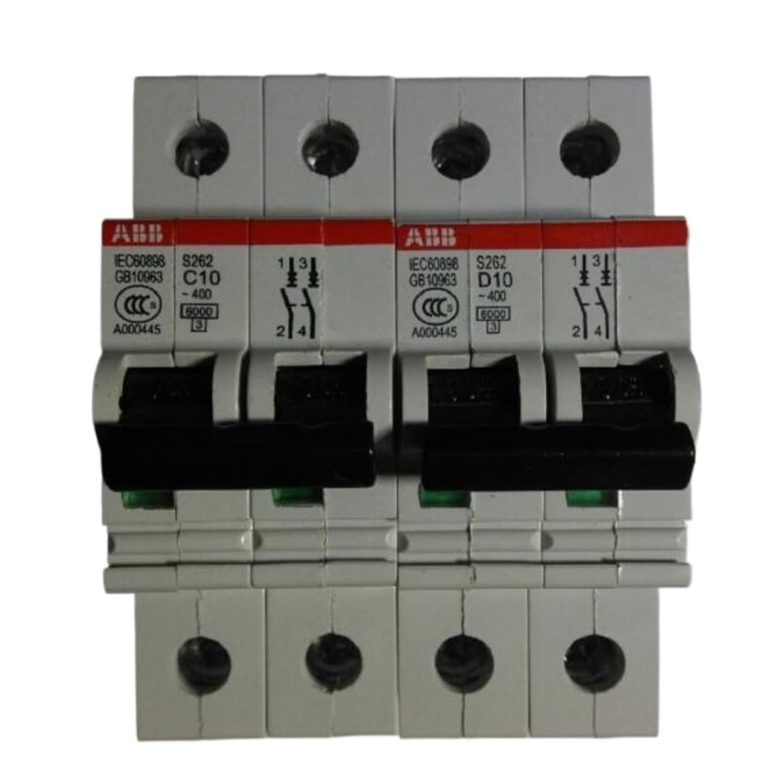 NVSFZGIYG 1pcs Circuit Breaker S262-C10 2P 10A