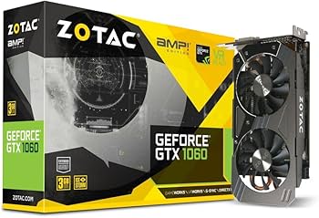 Amazon.com: Zotac Zotac Gtx 1060 3GB Ddr5 Amp Edition (Zt-P10610E