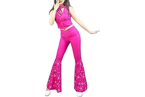 70s Pink Cowgirl Jumpsuit