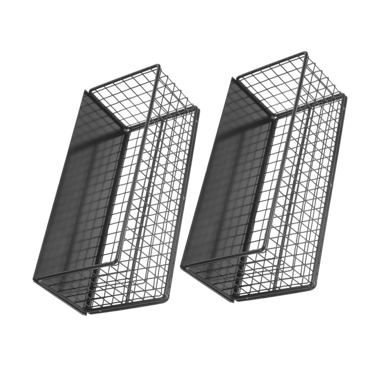 Cabilock 2piezas Estante Magnético para Refrigerador Nevera Diseño de Esquinas Redondeadas Resistente al Desgaste para Almacenamiento de Botellas y Frascos de Especias en Cocina o Comedor