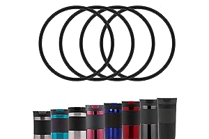 Contigo Bottle Lid Replacement: Premium 4-Pack Gaskets for Snapseal Byron Travel Mugs