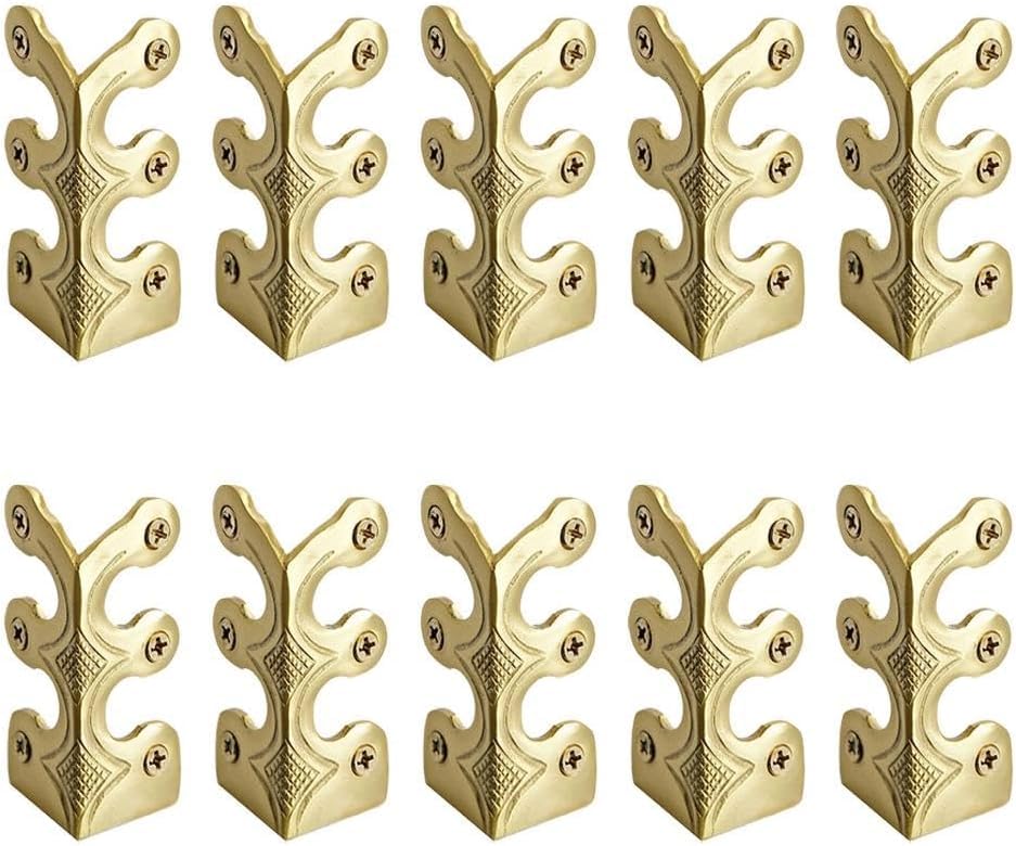 10 protectores de esquina de latón vintage para esquinas, esquineros de madera, protectores de esquina, protectores de esquina, protectores de esquina, protectores de esquina, tablas de protección