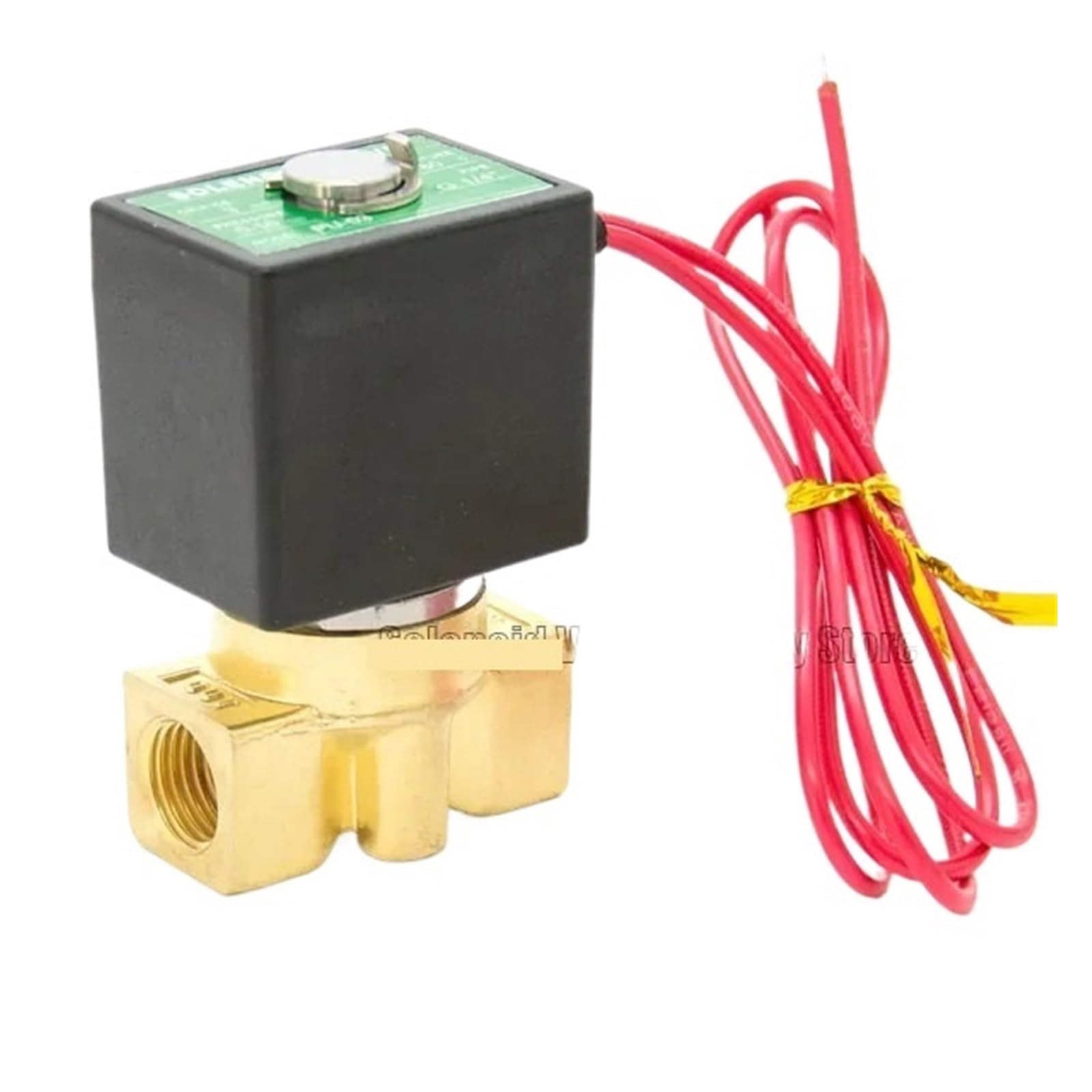Électrovanne pneumatique laiton résolvant les fuites d'air en basse pression
