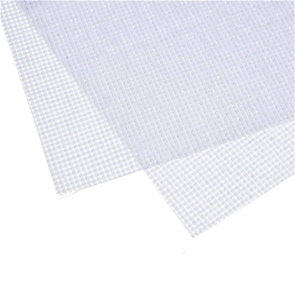 5 Toiles Aida En Coton Pour Point De Croix – 11 Fils Par Pouce, Format 45 X 30 Cm, Idéales Pour Broderie DIY
