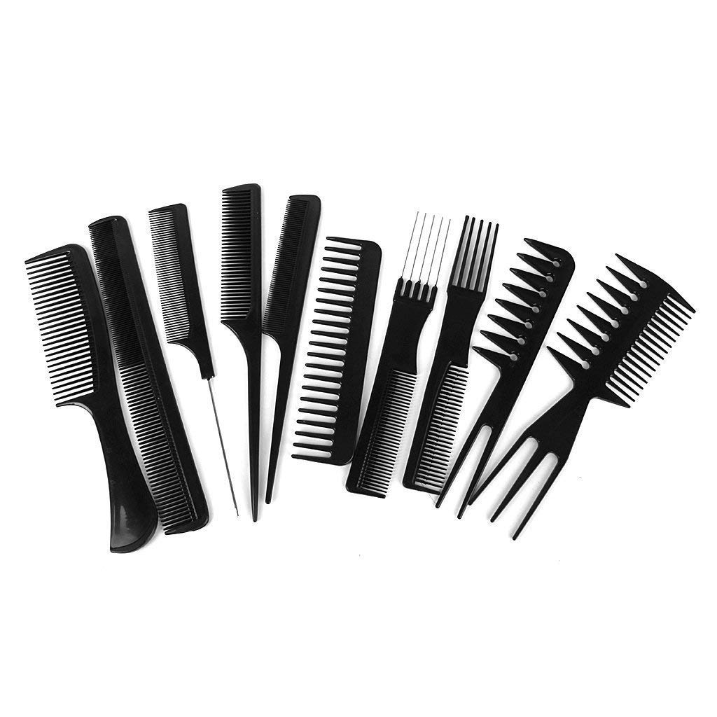 Buy LA VENUST Plastic Hair Comb Set Hairbrush Salon Styling