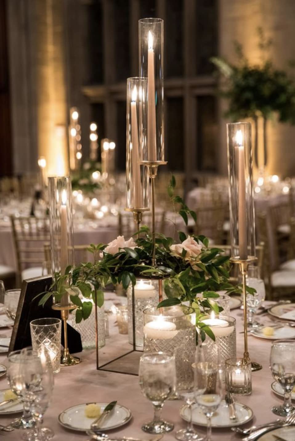 Velas flotantes perfumadas de 7,6 cm para centros de mesa, velas de agua, juego de 12 velas de vainilla para bodas, eventos al aire libre, hasta 11 horas, ceremonia de cena romántica