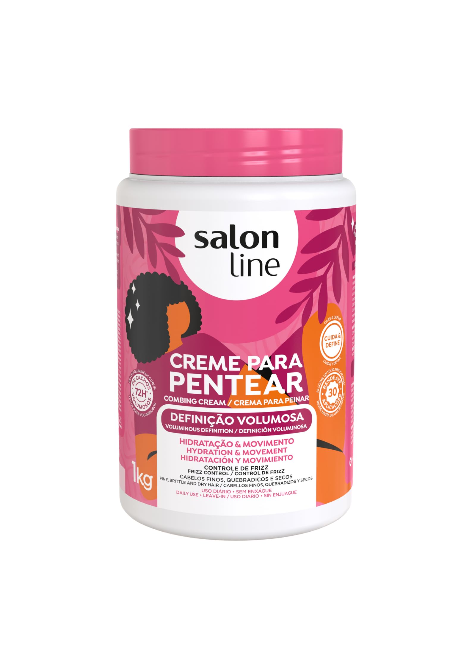 Salon Line Crème coiffante définition volumineuse 1 kg