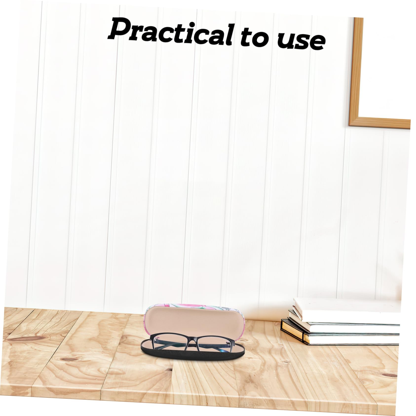 FOMIYES custodia per gli occhiali caso con porta occhiali organizer per occhiali da sole custodia per occhiali da sole Case di occhiali pratici supporto per occhiali plastica
