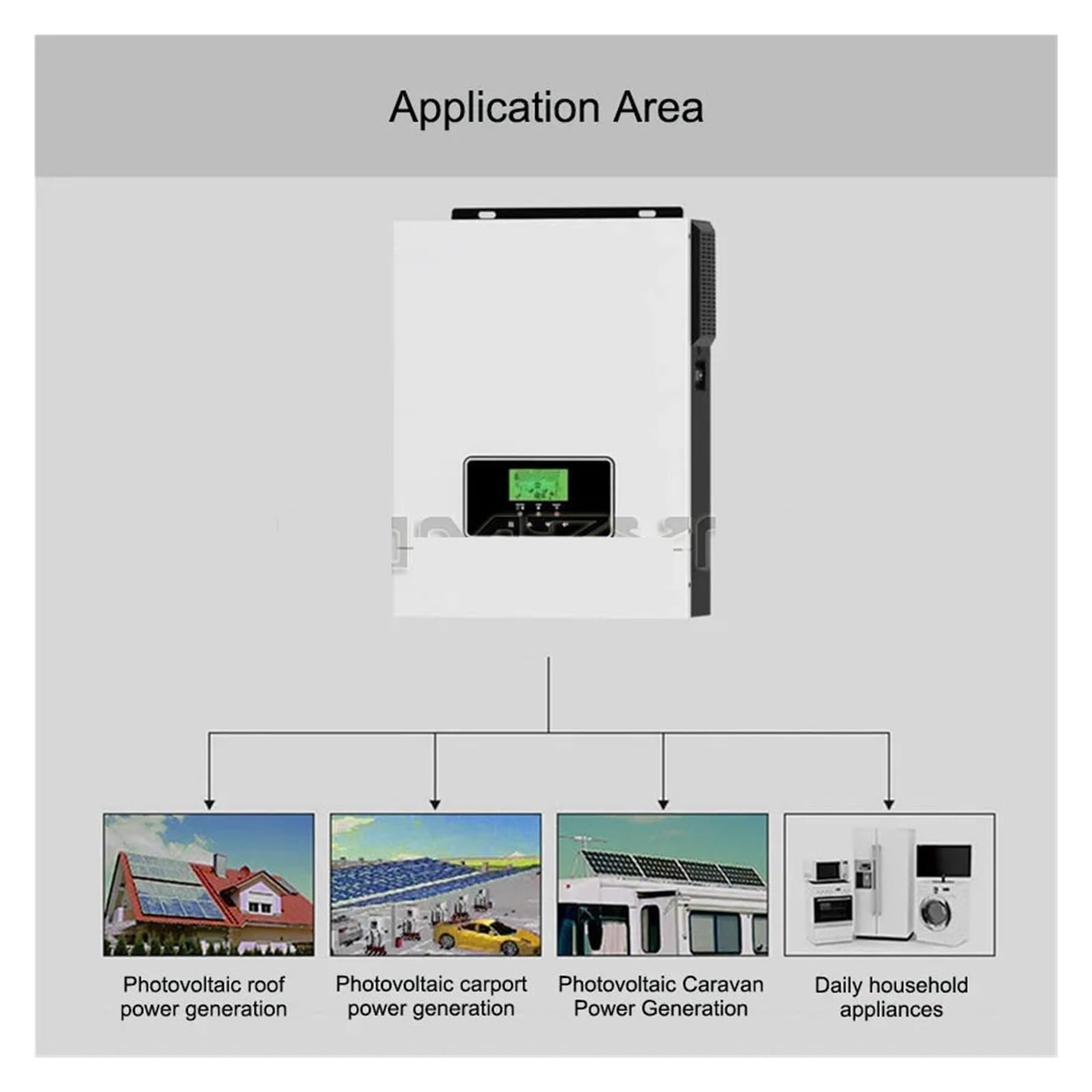 3000W Hybrid Solar Inverter 3KW 24V 220V-240V Pure sine Wave Inverter MPPT 80A Solar Controller off-Grid Inverter(with WiFi)