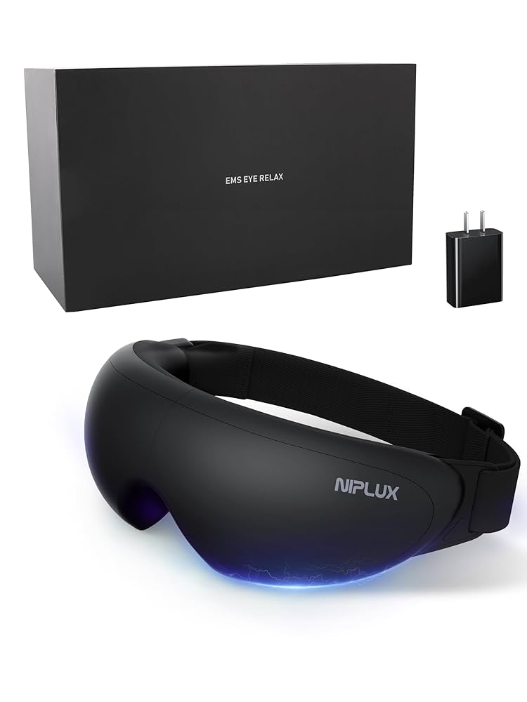 【九州大学博士監修】NIPLUX アイウォーマー EMS EYE RELAX Amazon | 【九州大学博士監修】NIPLUX アイウォーマー EMS EYE