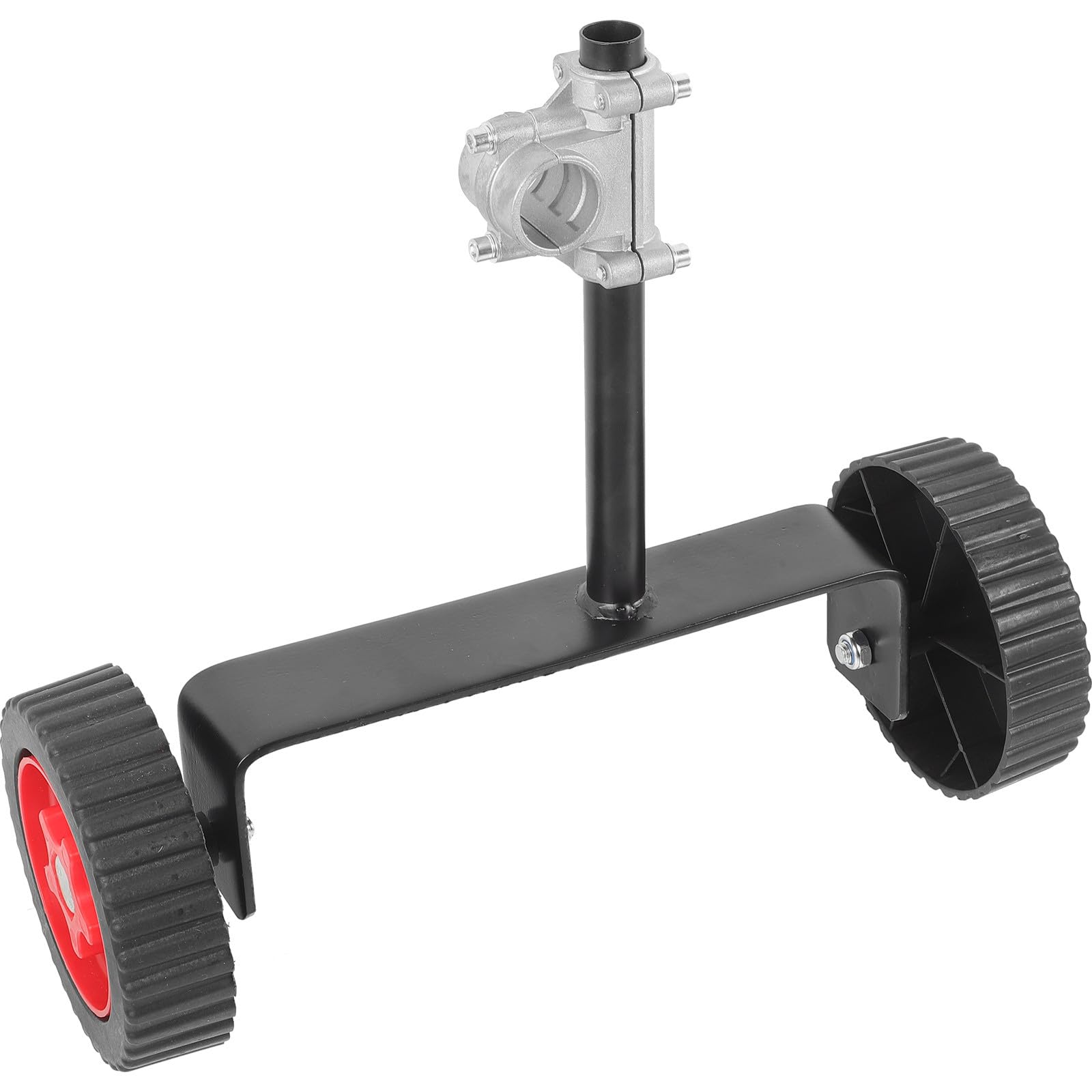 TOYANDONA Roue de Support pour Tondeuse à Gazon 26 Mm en Caoutchouc et Acier Inoxydable, Roue de Rechange Résistante pour Chariot de Jardin, Roulettes Universelles pour Tondeuse Électrique
