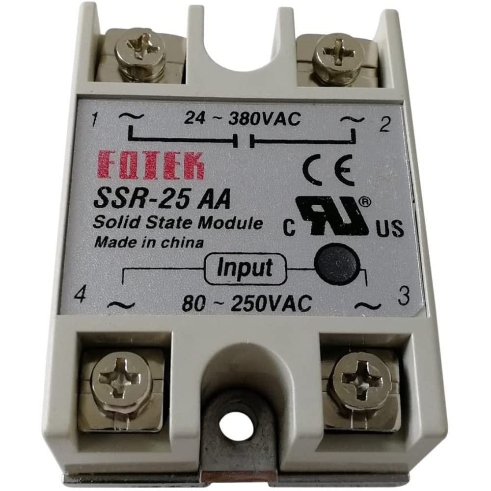Fotek AC to AC 80-250V SSR-25AA Solid State Relay (B09WKV7HMZ) Amazon Price History, Amazon Price Tracker