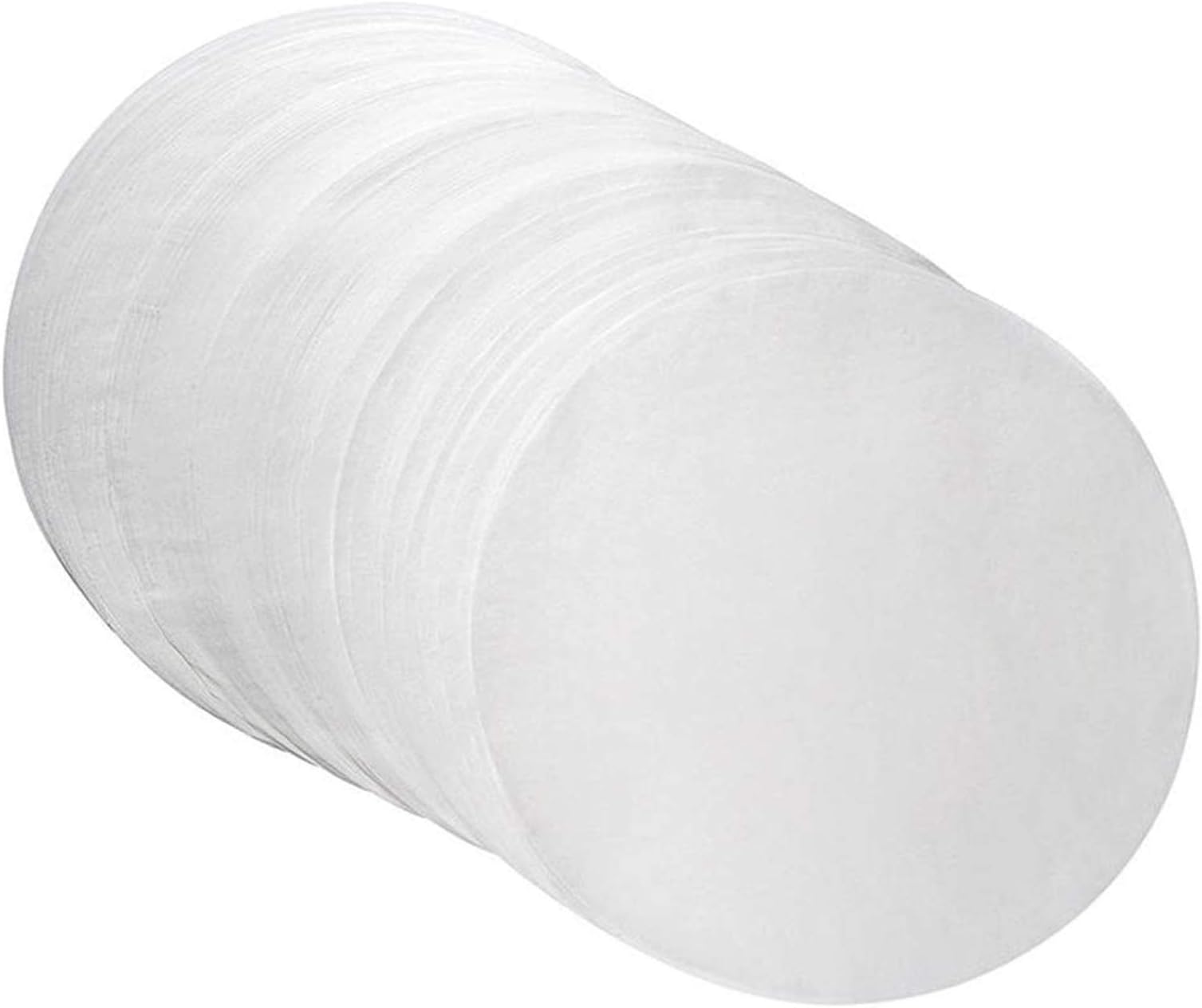 100 Pcs Round Parchment Paper, 8 Inch Baking Parchment Circles Rounds Non Stick Baking Parchement Paper Circles Sheets Greaseproof Baking Sheets Cake Pans Circle Cake Tin Liners(8")
