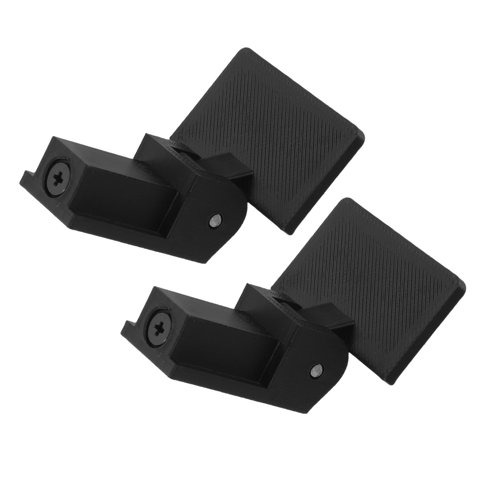 Cerniere per Coperchio Antipolvere Giradischi 2 Pezzi in Plastica Resistenti Compatibili Coperture Standard, Accessori Manutenzione Dischi Vinile per Uso Domestico Audio