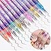 12 Colors Nail Art Pens Set, Nail Art Markers Polish Pen for 3D Nail Art, Drawing Painting Liner Brush for DIY Nail Art Beauty Adorn Manicure Tools (1 box of 12 colors)
