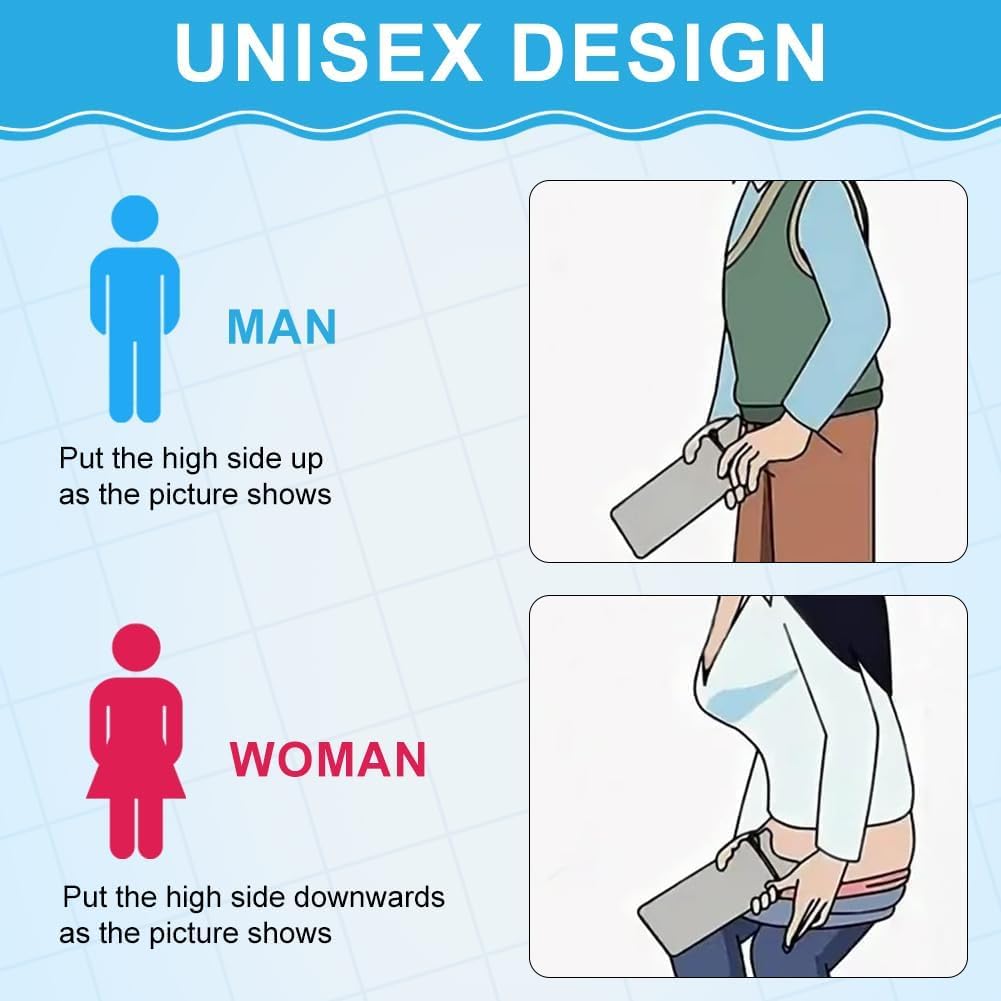 flintronic Sacs à Urines, Sacs d'Urine Jetables, Sac Urinaire Jetables d'urgence, D'urinoir Jetable, pour Homme, Femme, Enceinte, Patient, Enfants, Voyage, Voiture, Camping, Randonnée, Gris