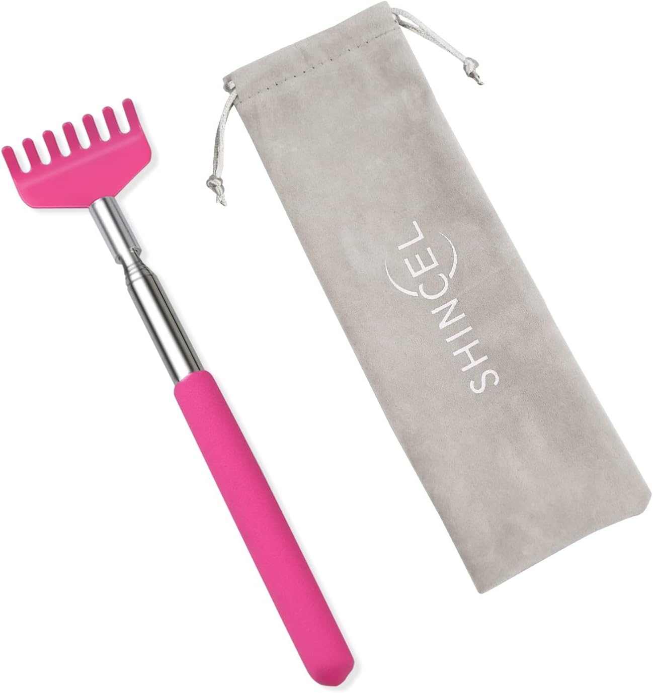 SHINCEL Back Scratcher Extendable,Sturdy Metal Telescoping Backscratcher,Suitalbe for Men, Women, Adults, Kids