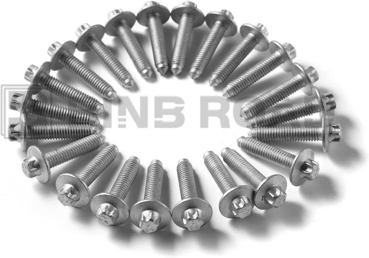 Engine Oil Pan Bolt 11137603833 Compatible with BMW 228i 328i 428i 528i X1 X3 X4 X5 X6 Z4,20Pcs