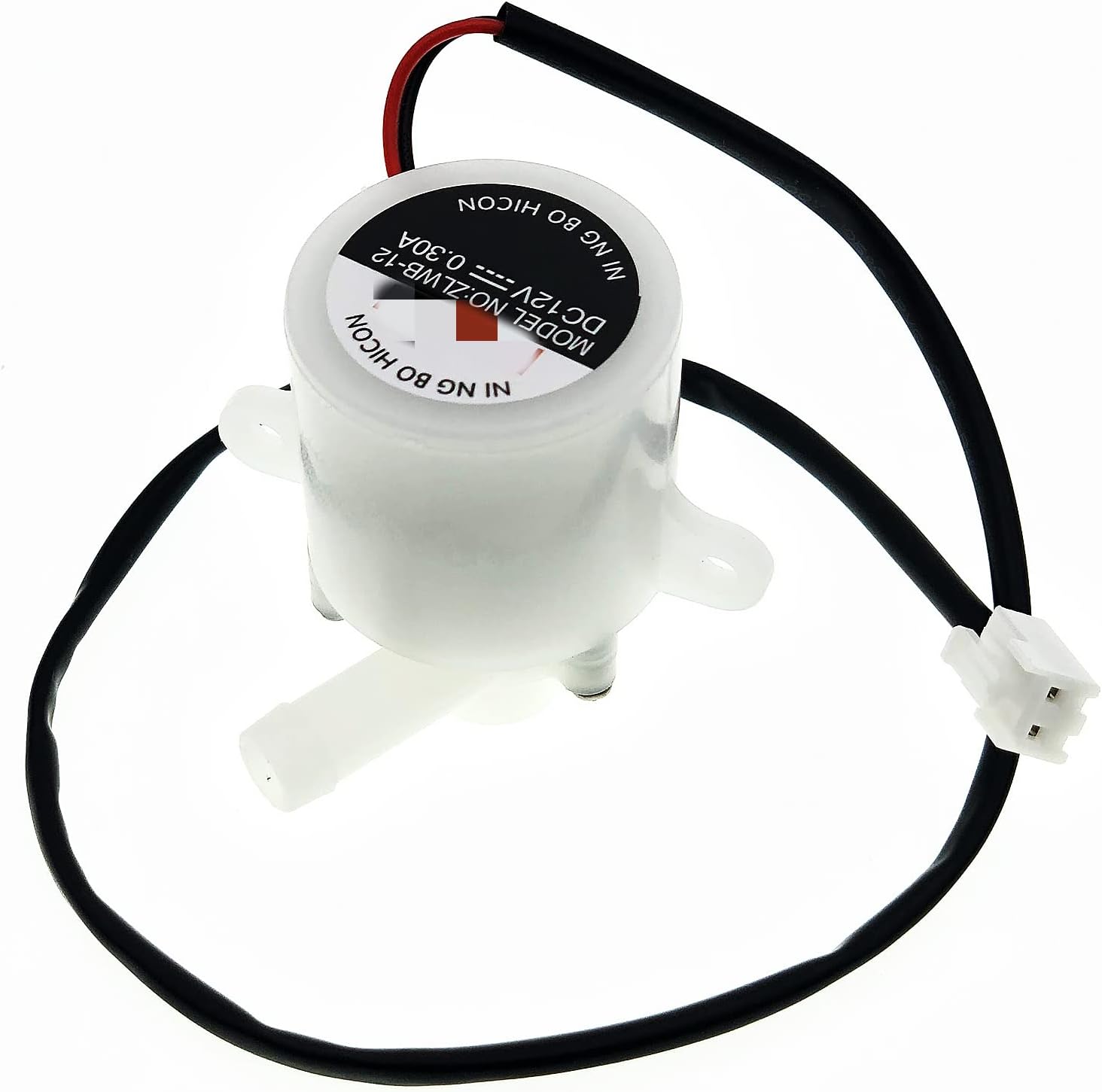 LEYEYDOJX ZLWB-12 HZB-12A/25BF Household Small Bullet Ice Maker Water Pump Compatible with HZB-50A/ HZB-50/ HZB-60/ HZB-80/ HZB-25BF/ HZB-13F/ HZB-20F/ HZB-20FA Ice Maker Machine DC 12V 0.3A